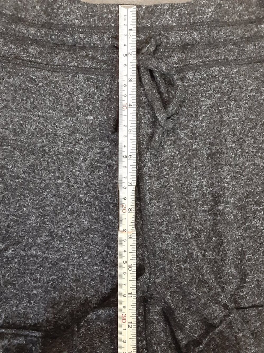 Active Life Woman's Shorts Size XL Elastic Waist Pull-on Pockets Drawstring Gray - Picture 5 of 9